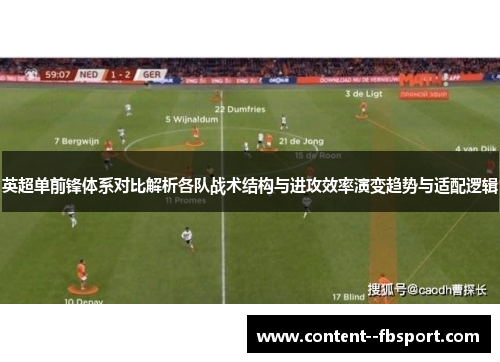 英超单前锋体系对比解析各队战术结构与进攻效率演变趋势与适配逻辑 英超单前锋体系对比解析各队战术结构与进攻效率演变趋势与适配逻辑