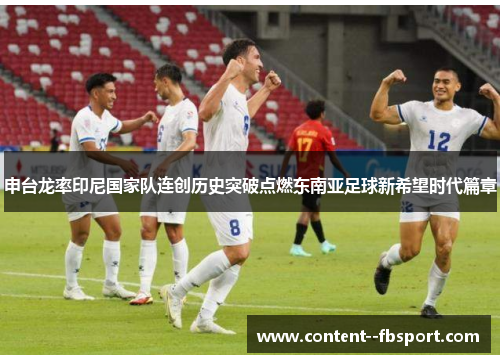 申台龙率印尼国家队连创历史突破点燃东南亚足球新希望时代篇章 申台龙率印尼国家队连创历史突破点燃东南亚足球新希望时代篇章
